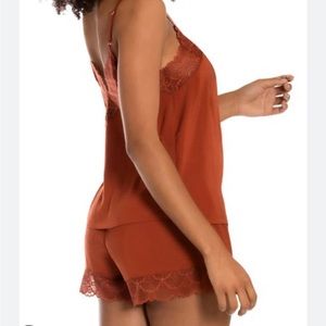 Midnight Bakery Silk Satin Cami Pajama Set. New without Tags. Small